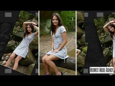 "Sundress" Teen Model Madelyn - Slideshow Photoshoot - Midwest Model Agency