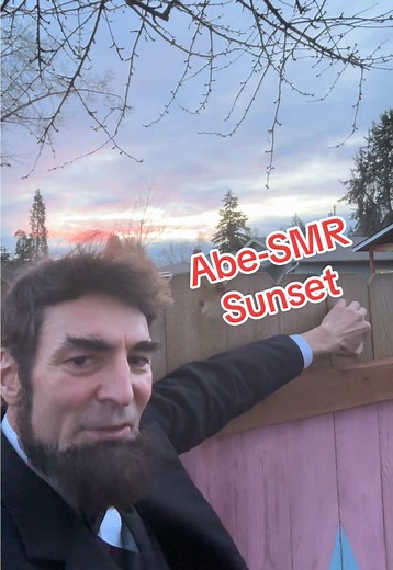 Abe-SMR Sunset #abesmr #asmr #tapping #tappingasmr #relaxation #meditation #abe #fyp #honestbabelincoln #honestbabe #abelincoln #lincoln #abrahamlincoln #honestabe #babelincoln