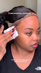 Wig reinstall tutorial | MANAG Luxury Hairline