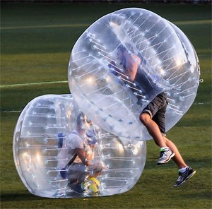 [Hot Item] Inflatable Bumper Balls Transparent Bubble Balls Adults Soccer Bumper Ball