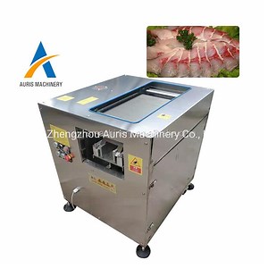 [Hot Item] 280PCS/Min Machine à fileter le poisson frais trancheuse de saumon fumé sashimi de boeuf machine de découpe et de tranchage machine à fileter le poisson