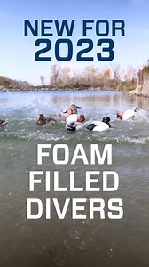 10K views · 40 reactions | New for 2023! Foam filled divers! We have four packs available; Redhead (6 pack), Bluebill (6 pack), Canvasback (6 pack), and a Diver Pack (12 pack). Head over to fabrand.com to get all the details! #fabrand #finalapproach #waterfowl #duckhunting #hunting #waterfowlhunting #goosehunting #ducks | Final Approach Waterfowl | Facebook