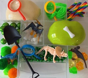 Kit de pâte à modeler dinosaure - Etsy France