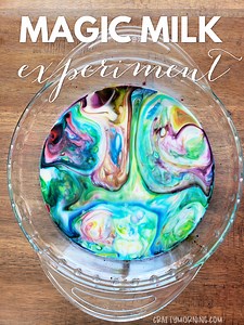 Magic Milk Science Experiment - Crafty Morning