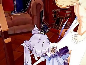 Genshin impact hentai - aether x ganyu handjoob and fucked - japanese asian manga anime game porn