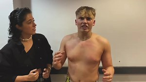 Leon Cage is fired up after his victory over Eddie Ryan, and he’s calling his shot! | Pro Wrestling Chaos