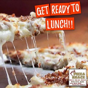 GET SHACKED FOR LUNCH! Can’t wait to see YOU! 🍕 | Pizza Shack
