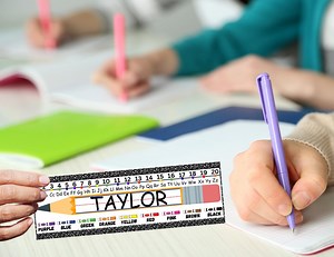 Compbook Desk Tags for Classroom - Etsy Canada