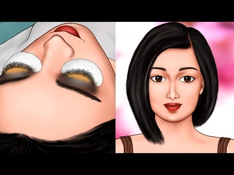 Satisfying Dirty Lashes Deep Cleaning & Stye Treatment Animation Beauty ASMR