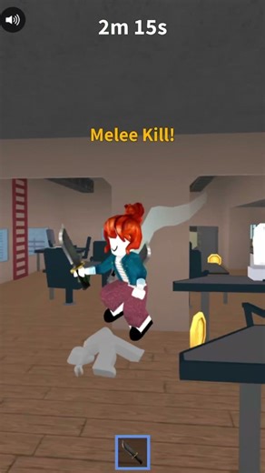 bacon// mm2 murderer rounds and sheriff win #roblox #mm2 🥓