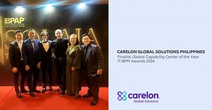 10K views · 59 reactions | We take great pride in being among the finalists of the I.T. & Business Process Association of the Philippines (IBPAP) IT-BPM Awards ‘Global Capability Center of the Year’ category! This honor is a reflection of our commitment to excellence centered in care. Cheers to this achievement and to many more ahead! #WeAreCarelon #ItStartsWithCare | Carelon Global Solutions Philippines | Facebook