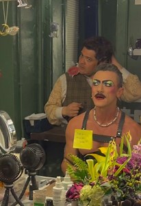 Luke Evans and Eddie’s Rocky Horror Moment That Had Everyone Laughing