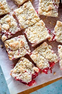 Strawberry Crumb Bars