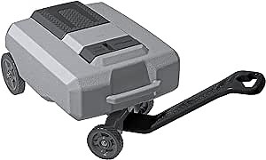 SmartTote 2 LX Portable RV Waste Tote Tank - 4 Wheels - 18-Gallon Capacity - Thetford 40517