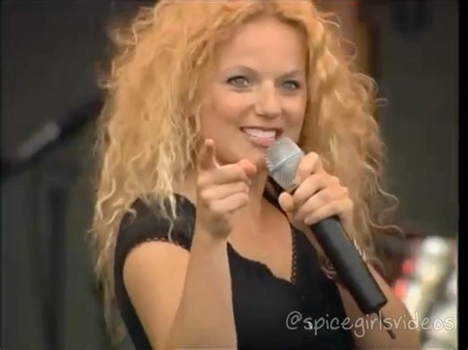 Geri Halliwell performing “Bag It Up” at the Party in the Park, 24 years ago on this day, 4 July 1999, in London 🇬🇧. She also performed “Mi Chico Latino” and “Look at Me”. #spicegirls #gerihalliwell #gingerspice #spicegirlsvideos #hydepark #bagitup #partyinthepark | Spice Girls Videos