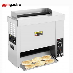 [Hot Item] Commercial Electric Conveyor Toaster Hamburger Bun Baking Machine Electric Bun Toaster for Bread Hamburger Toaster