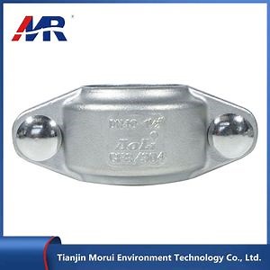 [Hot Item] 304 Copilin Clamp DN20-300 Stainless Steel Copilinka Groove Clamp Short Joint Clamp 25kg
