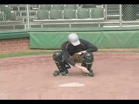 Catching Instructor Brandon Smith on Proper Receiving Stance