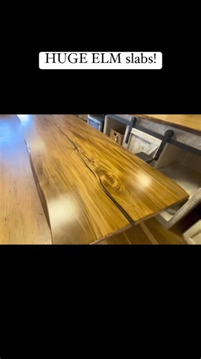 1.2K views | HUGE ELM slabs up for grabs! Tables from $3999. | Chic & Antique Farmhouse/Live-Edge furniture | Facebook