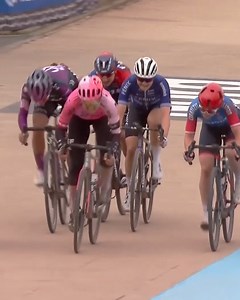 Amazing race, amazing finish 😲 EF Education-TIBCO-SVB rider Alison Jackson wins a memorable Paris-Roubaix Femmes in a sprint contested by the breakaway. | Velon CC
