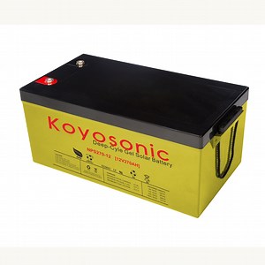 [Hot Item] Koyosonic Solar Batterie 12V 300ah Deep Cycle Gel Battery 12V 270ah