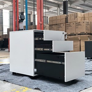 [Hot Item] Movable 3 Drawer Mobile Pedestal Steel Cabinet Office File Cabinet