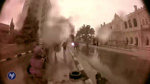 The IDF undercover Duvdevan Special Forces Unit, detain a Palestinian in a violent riot taking place yesterday in Bethlehem. The rioters around them engulfed in hurling stones and shooting from a slingshot, unexpecting are surprised when the forces go into action. Hoorah! | Peter Lerner