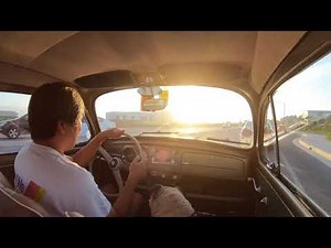 Pleasure driving 1958 Bug.