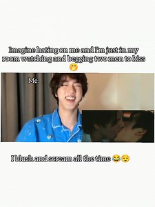 I'm just in my room watching and begging two men to kiss😂 #BL | Samuel