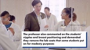 Professor subjected class to sexual harassment over telling female students to remove their shirts during class: DOE