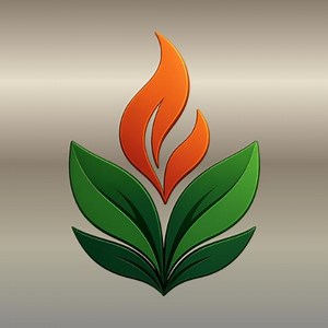 Elegant Candle Logo – Sophisticated Nature-inspired 3D Design Whith Commercial Rights - Etsy