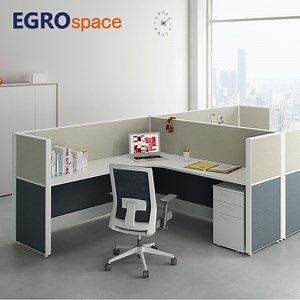 [Hot Item] Egrospace Office Person Luxury Table Quality Desk Workstation Partition Design Modular Cubicle