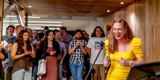 Texas's first LGBTQ  state senator, Molly Cook, wins primary for full term
