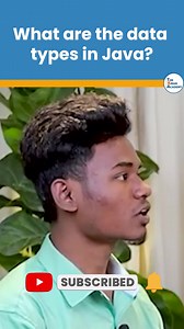 What are the data types in java? #software #softwaretesting #softwaretester #softwaretestingjobs #tester #intern #testing #testingjobs #job #jobvacancy #jobrequirements #thekiranacademy #javabykiran #karvenagar #pune #maharastra #india | Java By Kiran | Facebook