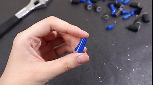 100 Pieces Waterproof Wire Electrical Connector Outdoor Cable Terminal Electrical Nuts 22AWG-12AWG Wire Connectors Waterproof Seal Electrical Caps for Landscape Light, Black and Blue