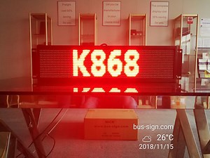 [Hot Item] Wholesale Bus Stop Destination Displays Signs
