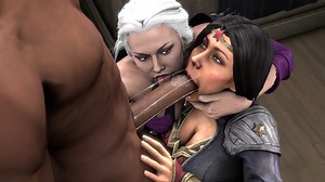 Wonder Woman And Sindel Helping Hand [Quicke]