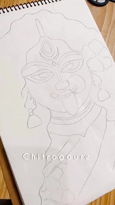 Ma kali ❤️🖤 . . . #makali #Kalima #drawing #painting #art #acrylicpainting | চিত্রগৌরী-chitrogaure