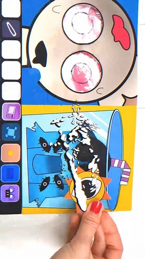 PART TWO......MAKING INCREDIBOX SPRUNKI OC MOD 6TYPE PHASE GAMEBOOK #SPRUNKI #IncrediboxSprunki #foryou #blindbag #GameBook #paperasmr #paperdiy #papertoys #papercraft #paperdoll #satisfying #craft #fyp #diy #toy #paperdiya | Sprunki Blast