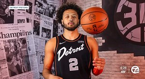 48 reactions | The Pistons unveiled their NBA City Edition uniforms for the 2023-24 season that honor Detroit’s Bad Boys era. | Brad Galli WXYZ | Facebook