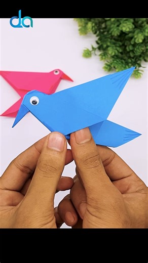 6.3K views · 48 reactions | How to Make an Origami Bird  DIY Paper Bird Tutorial - Moving Paper Toys #craft | DIY Crafts & Art | Facebook