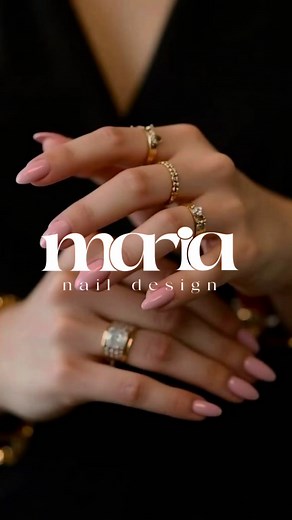 Maria Nail Design Logo Ideas