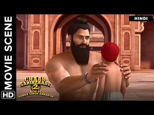 A cruel end for Banda Singh Bahadur and his son | Chaar Sahibzaade 2 Hindi Movie | Movie Scene