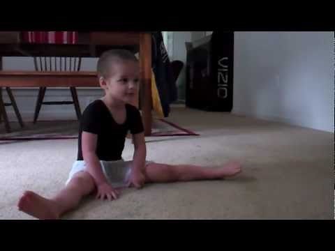 2 Year Old Hayley Doing Ballet Dance (WK 22)