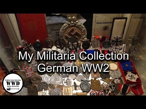 My German WWII Militaria Collection: Treasures of History Unveiled