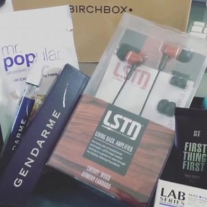 Love January Birchbox man .. Full size item, skincare , Cologne,...