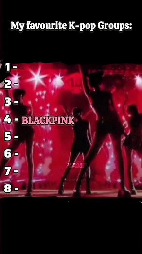 My favourite k-pop groups 💞. #blackpink #blink #ytshorts #shortsfeed #100kviews