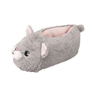 [Hot Item] Women′ S Faux Fur Animal 3D Design Warm House Slippers