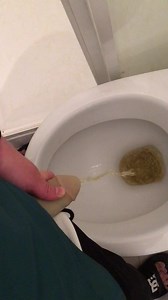 Trans Guy pissing with Stp packer