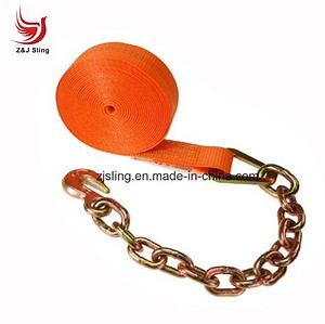 [Hot Item] 8000kg X 4m Cargo Polyester Strap Webbing Strap for Car